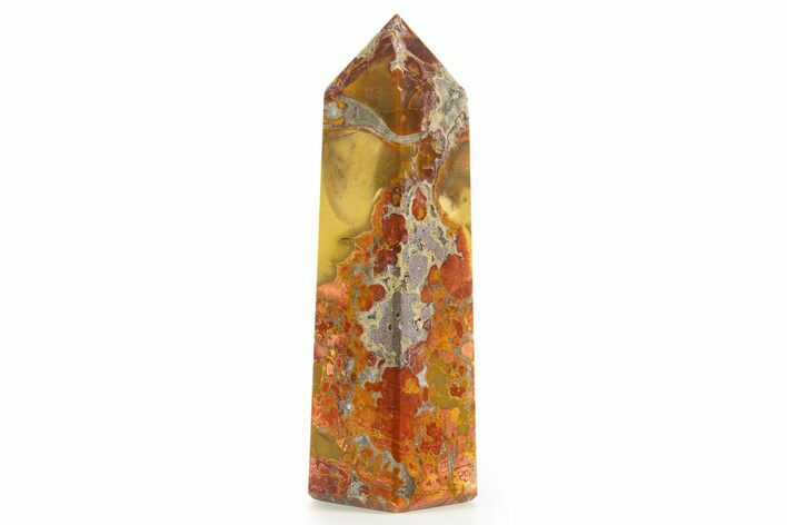 Polished King Cobra Jasper Tower - India #343145